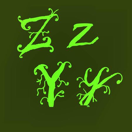 Vector alphabet.のイラスト素材