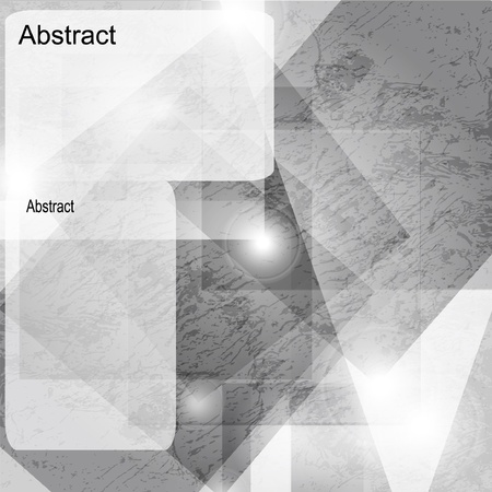 vector abstract high-tech background flayer shapesのイラスト素材