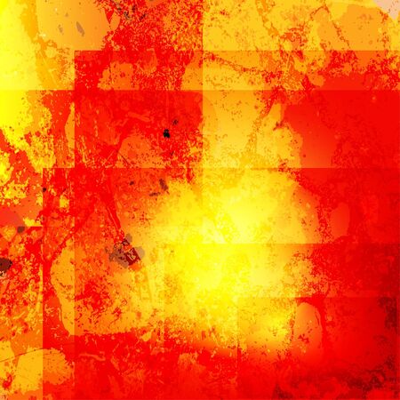 Abstract golden background with lighting effect in retro style. Vectorのイラスト素材