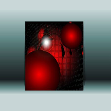Presentation of flyer design content background. editable vector illustrationのイラスト素材
