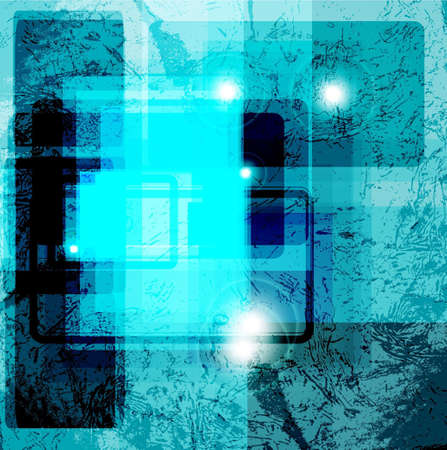 abstract blue backgroundのイラスト素材