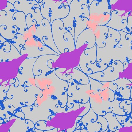Flower backgroundのイラスト素材