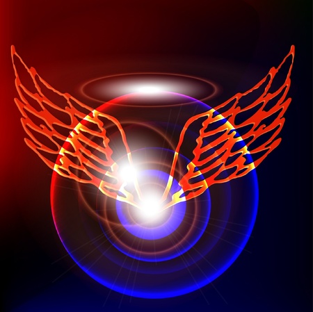 Set of wingsのイラスト素材