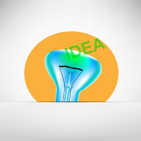 concept bulb drawingのイラスト素材