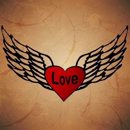 Vector illustration of angel icon のイラスト素材