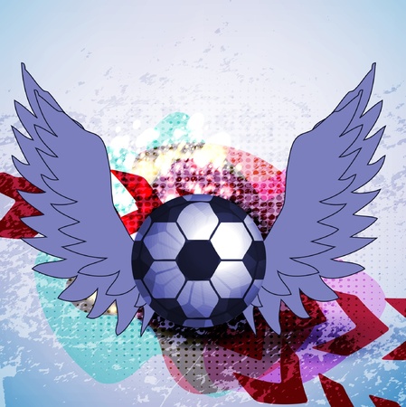 Soccer design backgroundのイラスト素材
