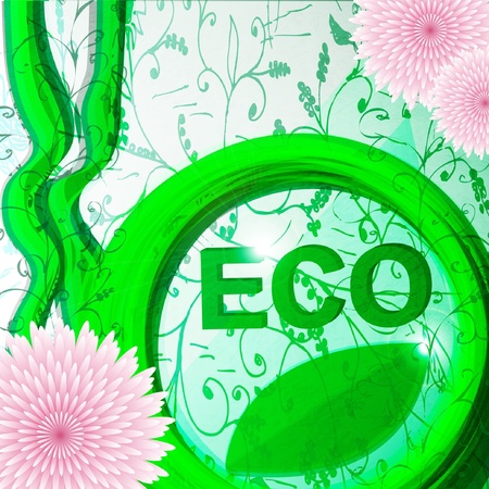 eco backgroundのイラスト素材