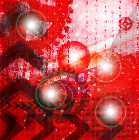 Arrow abstract background.のイラスト素材