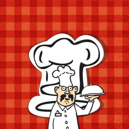 restaurant menu designのイラスト素材