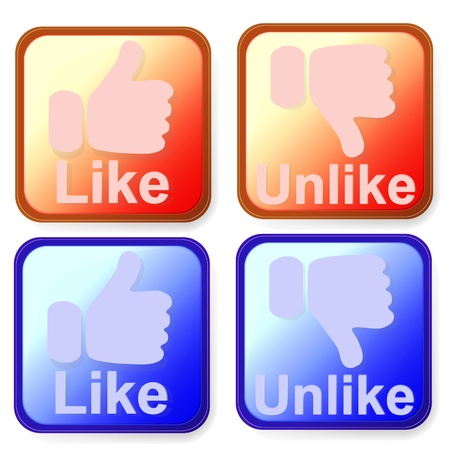The best selection of hand in a blue jacket OK hand icon on a blue background のイラスト素材