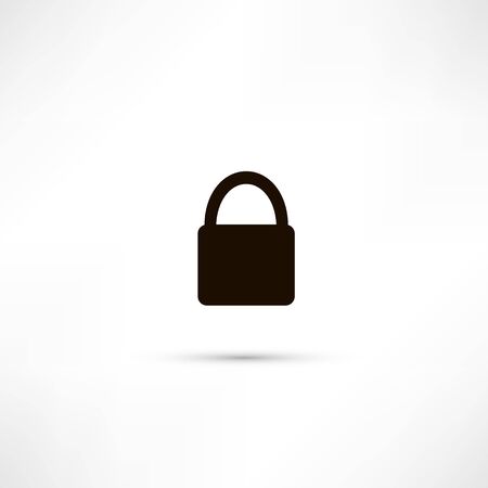 Pad lock - Vector iconのイラスト素材