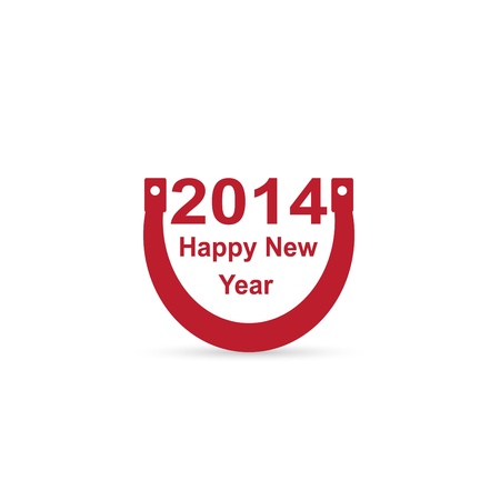 2014 - Year of the Horseのイラスト素材