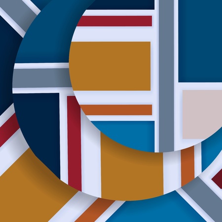 Abstract posterのイラスト素材