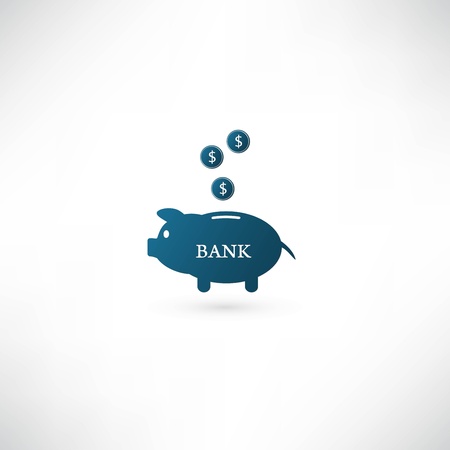 Piggy bank iconのイラスト素材