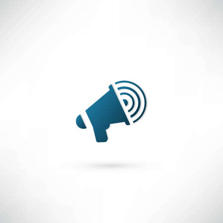 Megaphone iconのイラスト素材