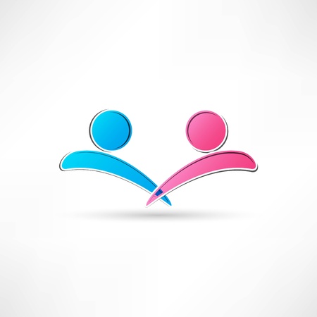 Business icon. Handshakeのイラスト素材