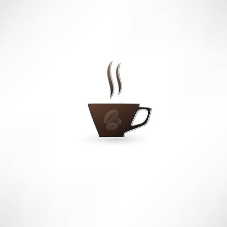 Coffee cup iconのイラスト素材