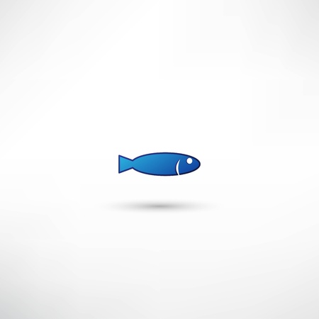 Fish Iconのイラスト素材