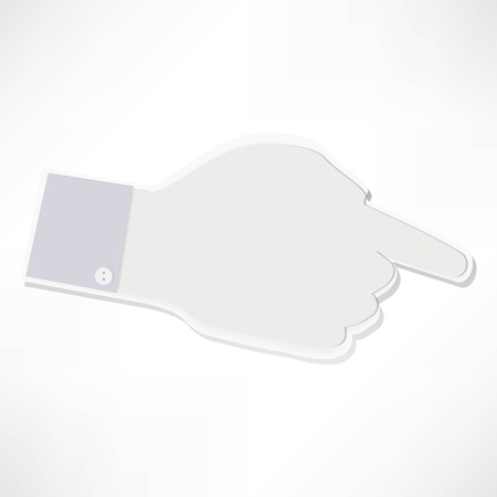 Index fingerのイラスト素材