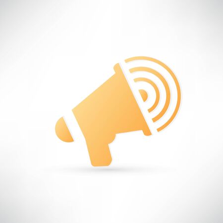 Megaphone iconのイラスト素材