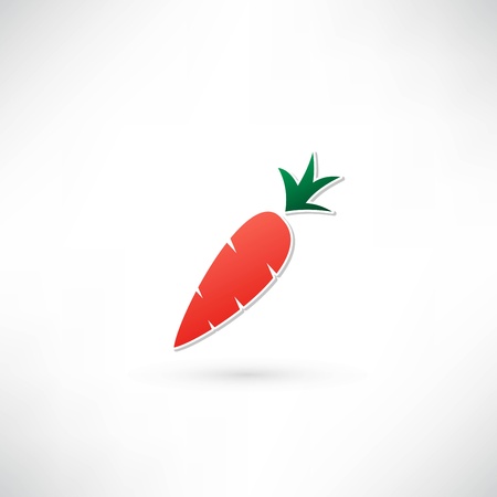 Carrot Iconのイラスト素材