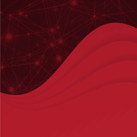 Red and Purple Abstract Mesh Background with Circlesのイラスト素材