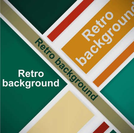 Retro backgroundのイラスト素材