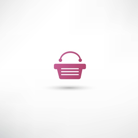 shopping basketのイラスト素材