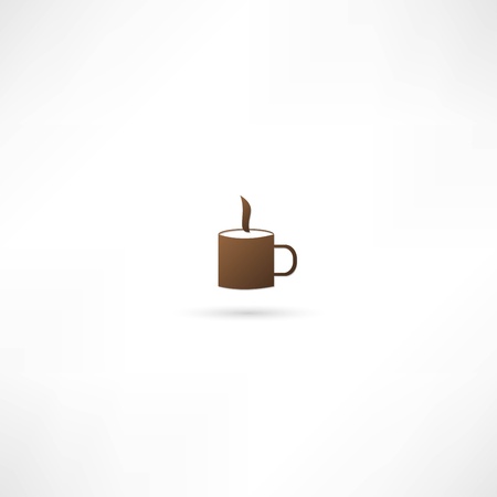 A cup of coffee iconのイラスト素材
