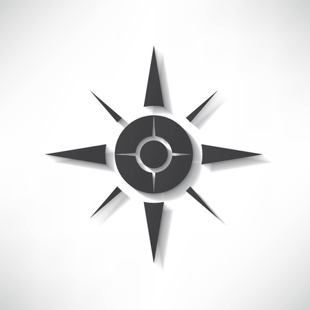 Compass Iconのイラスト素材