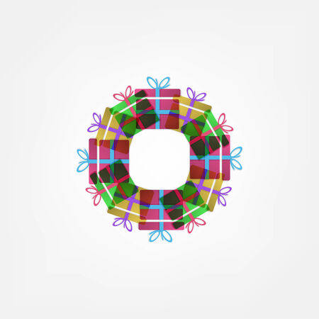 gift box iconのイラスト素材