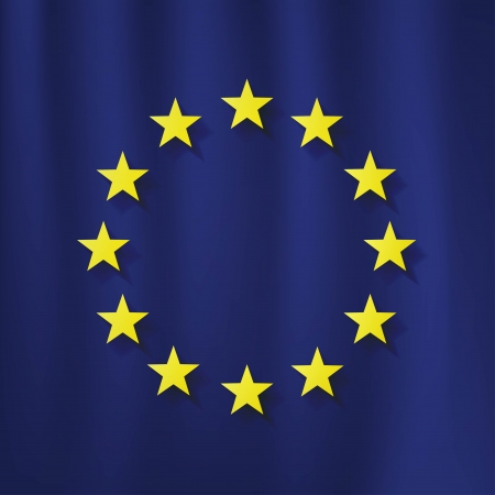 EU flagのイラスト素材