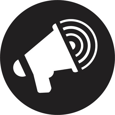 Megaphone iconのイラスト素材