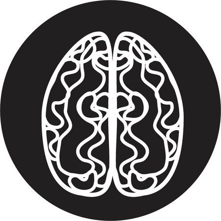 brain iconのイラスト素材