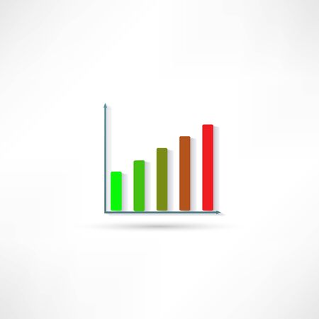 Business graphのイラスト素材