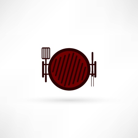 grill iconのイラスト素材