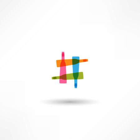 Creative bottles of wine iconのイラスト素材