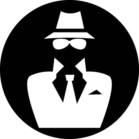 spy iconのイラスト素材