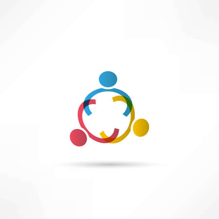 Success people iconのイラスト素材