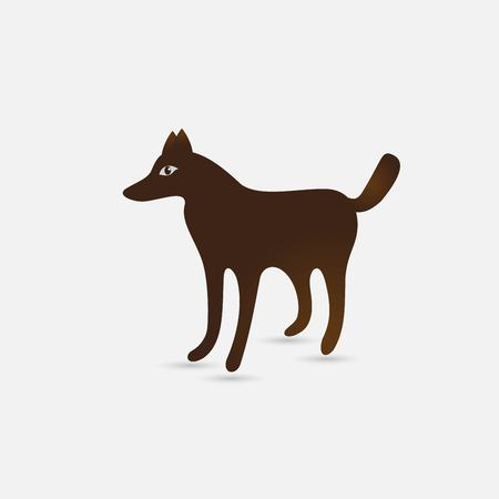 Dog iconのイラスト素材