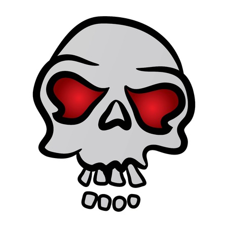 Vector skullのイラスト素材