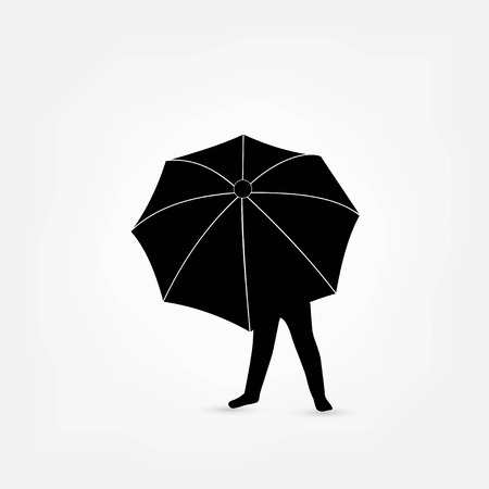 umbrella iconのイラスト素材