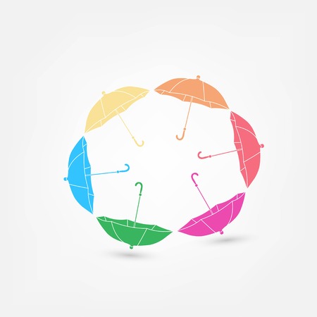 umbrella iconのイラスト素材