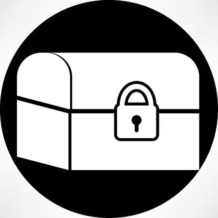 chest iconのイラスト素材