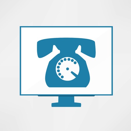 Calling Iconのイラスト素材