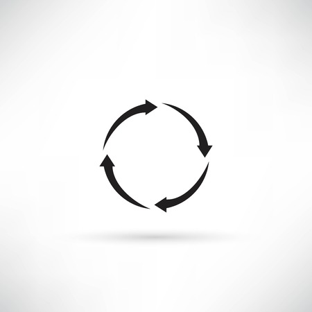 Abstract arrow iconのイラスト素材