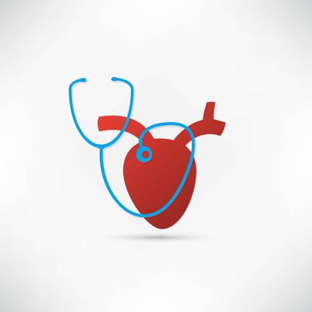 human heart iconのイラスト素材