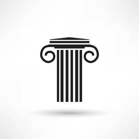 Antique Column Iconのイラスト素材