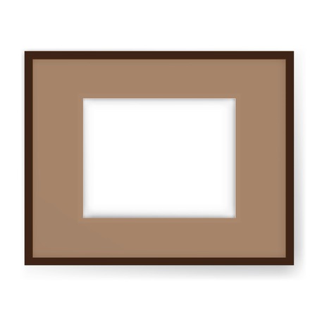 3D picture frame designのイラスト素材