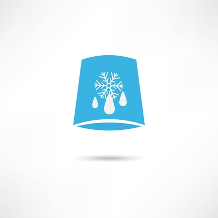 Ice Bucket Challenge conceptのイラスト素材